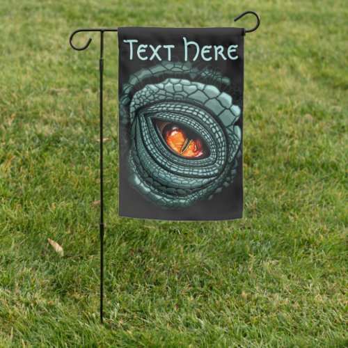 Primal Reptile Predator Eye Garden Flag