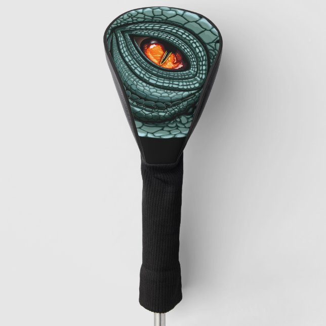 Primal Reptile Predator Eye Golf Head Cover (Front)