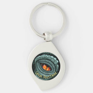 Primal Reptile Predator Eye Keychain