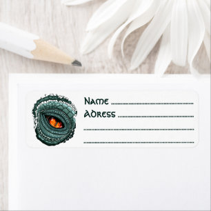 Primal Reptile Predator Eye Label