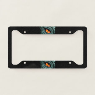 Primal Reptile Predator Eye License Plate Frame