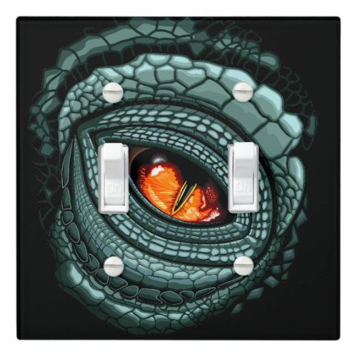 Primal Reptile Predator Eye Light Switch Cover