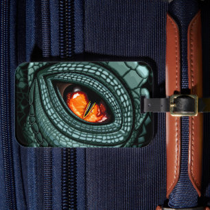Primal Reptile Predator Eye Luggage Tag