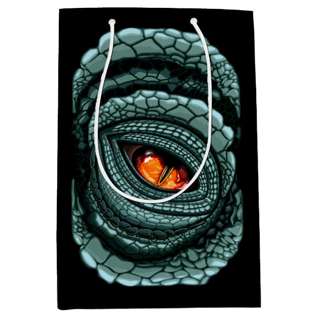 Primal Reptile Predator Eye Medium Gift Bag (Front)