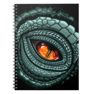 Primal Reptile Predator Eye Notebook