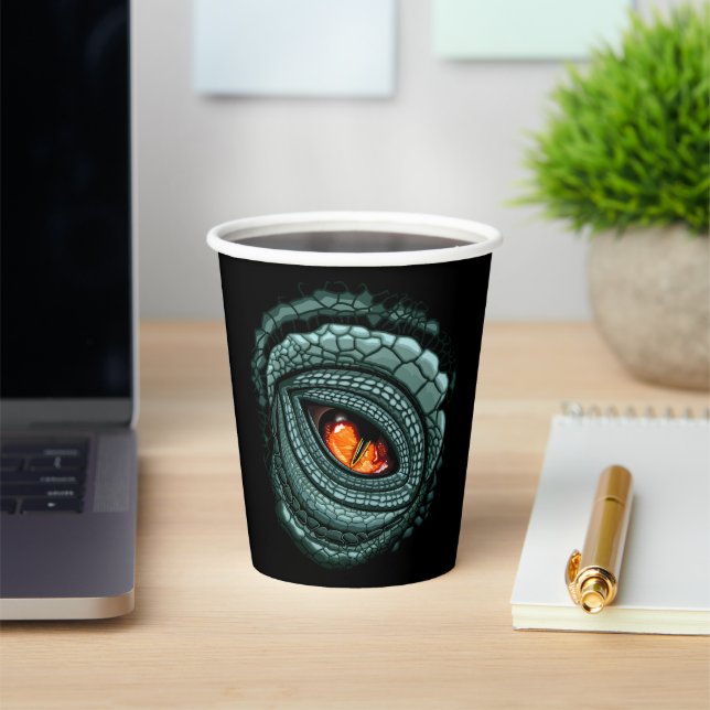 Primal Reptile Predator Eye Paper Cups (Insitu)