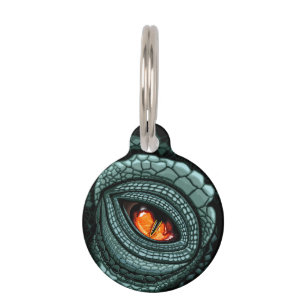 Primal Reptile Predator Eye Pet ID Tag