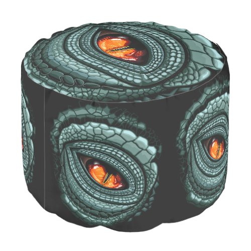 Primal Reptile Predator Eye Pouf