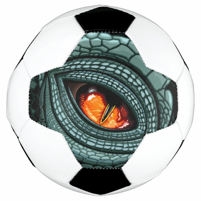 Primal Reptile Predator Eye Soccer Ball (Front)