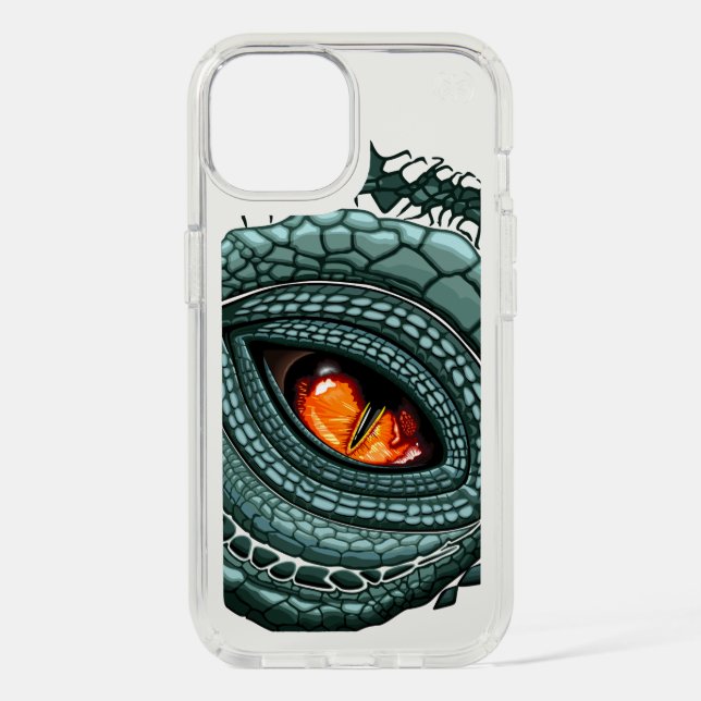 Primal Reptile Predator Eye Speck iPhone Case (Front)