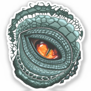 Primal Reptile Predator Eye Sticker