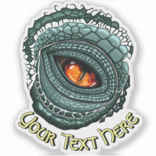 Primal Reptile Predator Eye Sticker