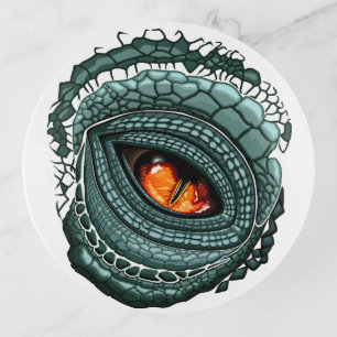 Primal Reptile Predator Eye Trinket Tray