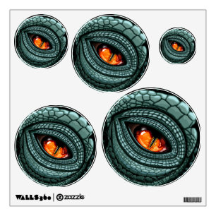 Primal Reptile Predator Eye Wall Decal