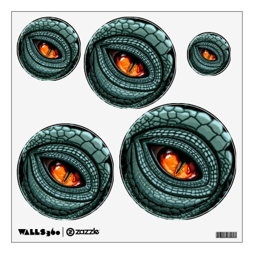 Primal Reptile Predator Eye Wall Decal