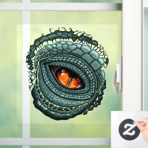 Primal Reptile Predator Eye Window Cling