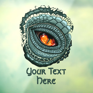 Primal Reptile Predator Eye Window Cling