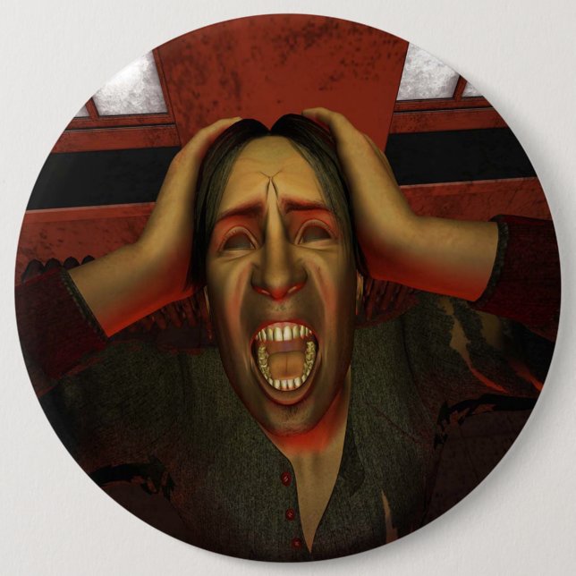 Primal Scream Button (Front)