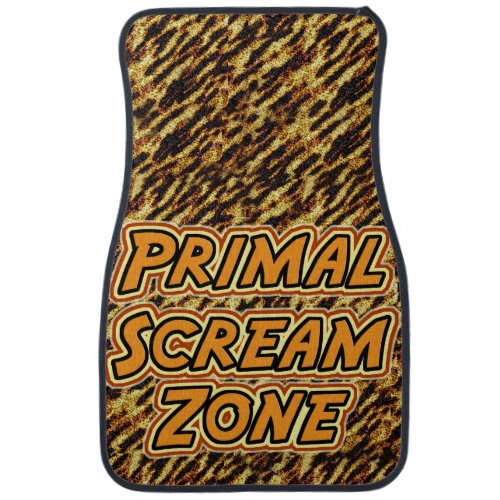 Primal Scream Zone Car Therapy Fun  Car Mat