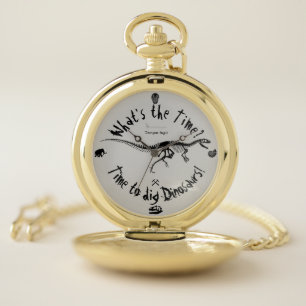 Primalbeasts "Time To Dig Dinosaurs!" Pocket Watch