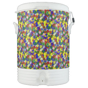 Primary Beads,RED-IGLOO BEVERAG COOLER 10g