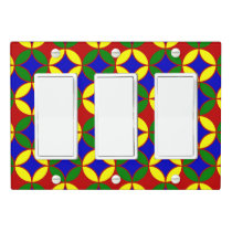 Primary Circles-09-TRIPLE ROCKER SWITCH COVER