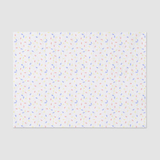 Primary Color Sprinkles Tissue Paper