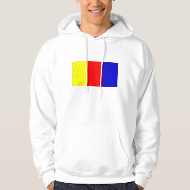 Primary Color Terriers Hoodie (Front)