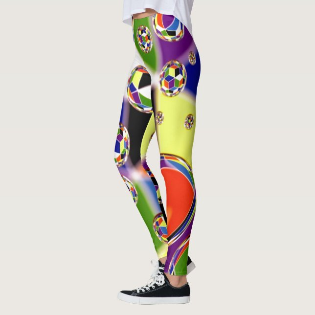 Primary Colors Art Leggings (Left)
