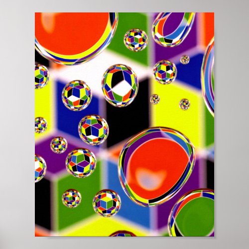 Primary Colors Art Poster