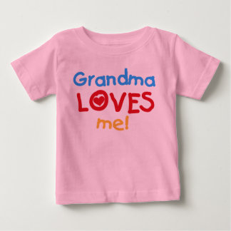 Primary Colors  Grandma Loves Me T-shirts