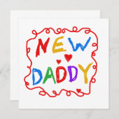 Primary Colors New Daddy Gifts (Front/Back)