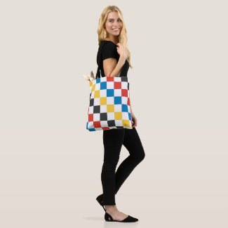 Primary Colors Patchwork Grid