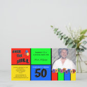 Primary Colors Photo Surprise 50th Birthday Party (Standing Front)