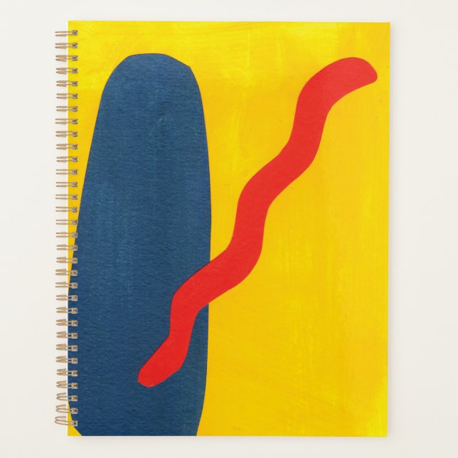 Primary Colors Planner (Front)