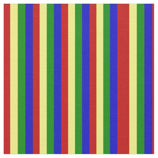 Primary Colors Skinny Stripes FABRIC
