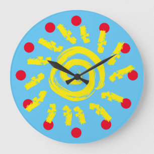 Primary Colors Sun Clock