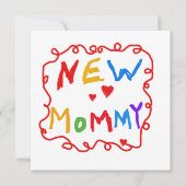 Primary Colors Text New Mommy Gifts (Front)