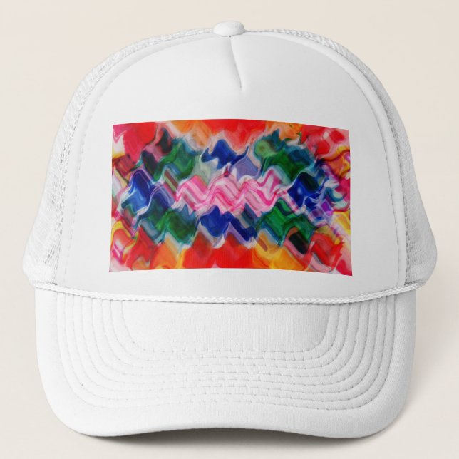 Primary Colors Trucker Hat (Front)