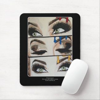 ‘Primary Concern’ Painting on a  Mouse Pad