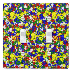 Primary Face Beads-YELLOW-DBLE SWITCH COVER