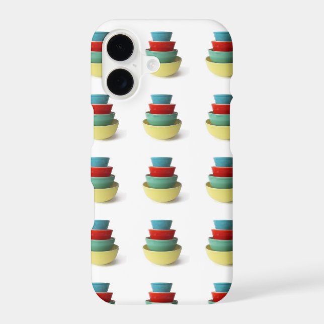 Primary Pyrex Iphone Case (Back)