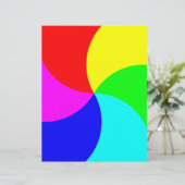 Primary Rainbow Spiral (Standing Front)