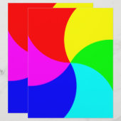 Primary Rainbow Spiral (Front/Back)