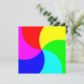 Primary Rainbow Spiral (Standing Front)