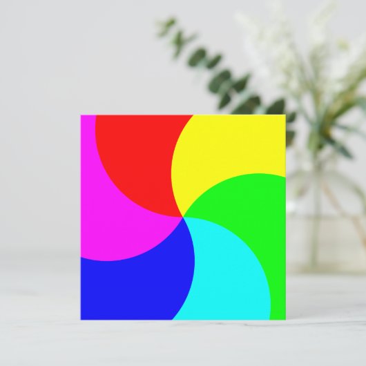 Primary Rainbow Spiral (Standing Front)