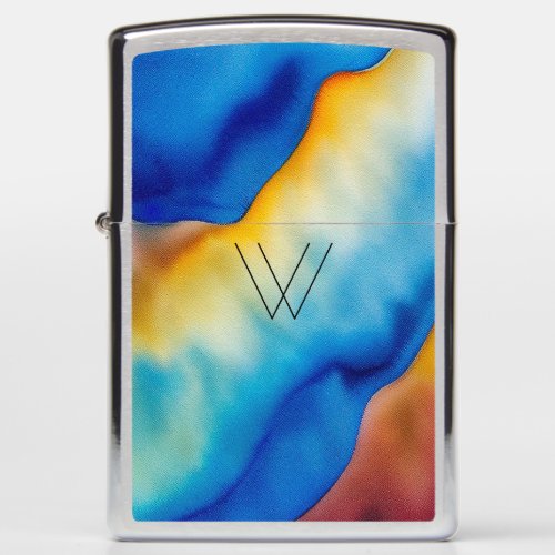 Primary Triad Abstraction Zippo Lighter