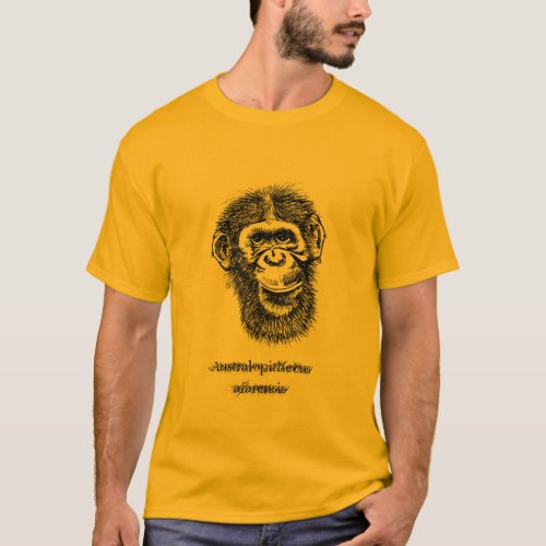 Primate Australopithecusafarensis T_Shirt