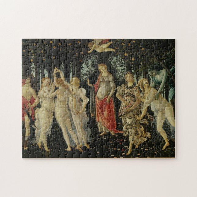 Primavera / Allegory of Spring by Botticelli Jigsaw Puzzle (Horizontal)