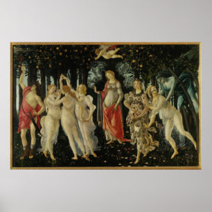 Primavera / Allegory of Spring by Botticelli Poster